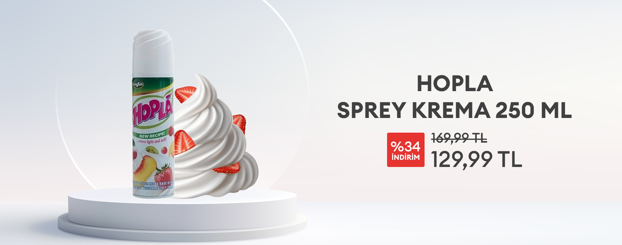 Hopla Sprey Krema 250ml