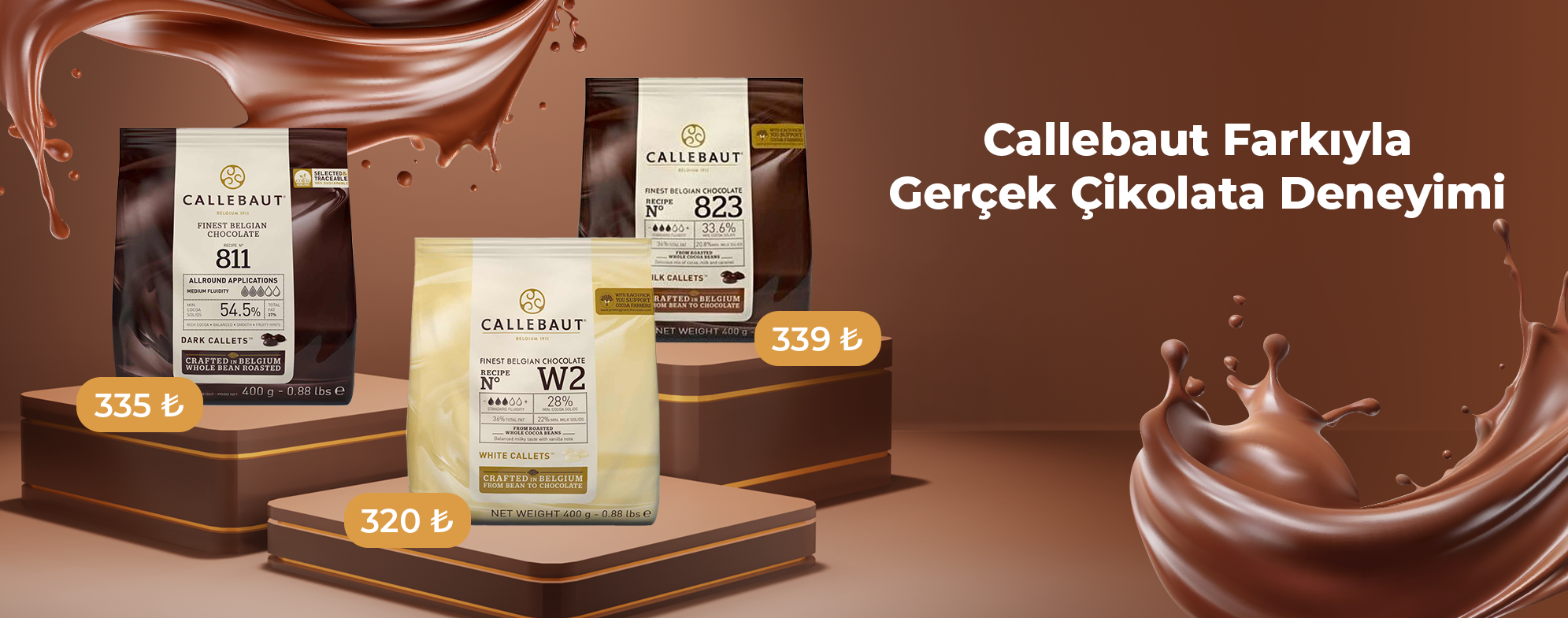 callebaut 400gr