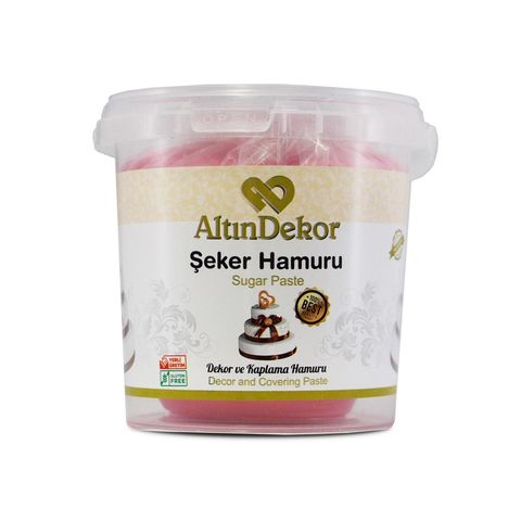 ALTIN USTA ŞEKER HAMURU AÇIK PEMBE 1 KG