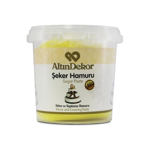 ALTIN USTA ŞEKER HAMURU NEON SARI 1 KG