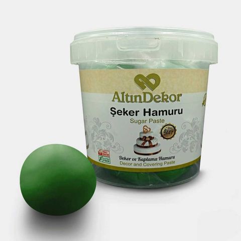 ALTIN USTA ŞEKER HAMURU YEŞİL 1 KG