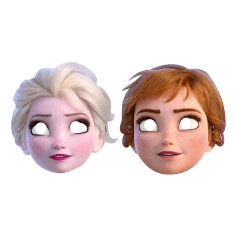 BALONEVİ FROZEN 2 MASKE 6 ADET 