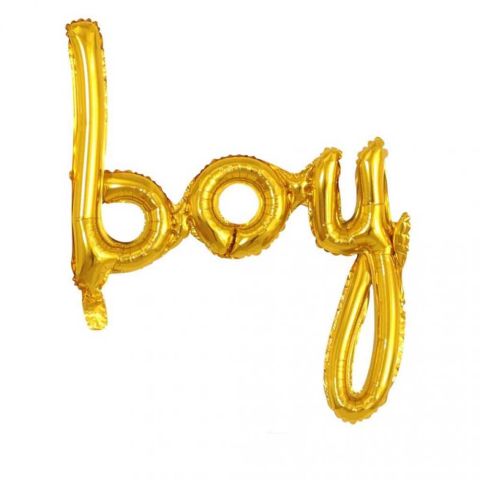 BOY GOLD/ GÜMÜŞ FOLYO BALON 40 İNÇ