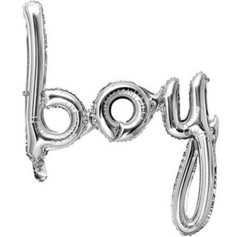 BOY GOLD/ GÜMÜŞ FOLYO BALON 40 İNÇ