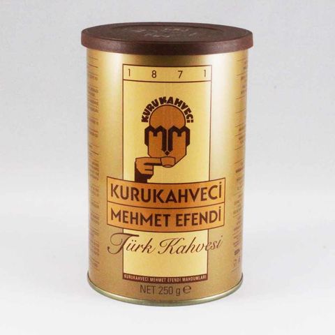 MEHMET EFENDİ KAHVE TENEKE KUTU KAHVE 250 GR